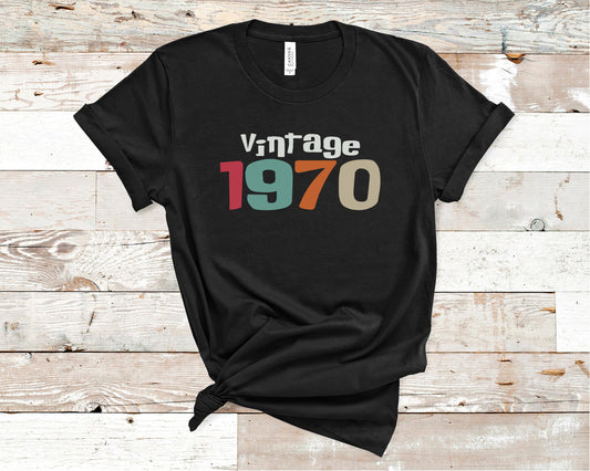 Vintage 1970 - Birthday
