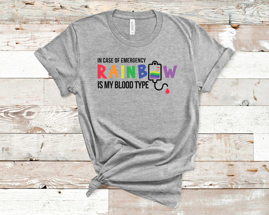 Rainbow Is My Blood Type - LGBTQ