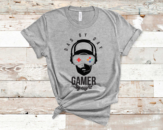 Dad by Day Gamer by Night - Father's Day
