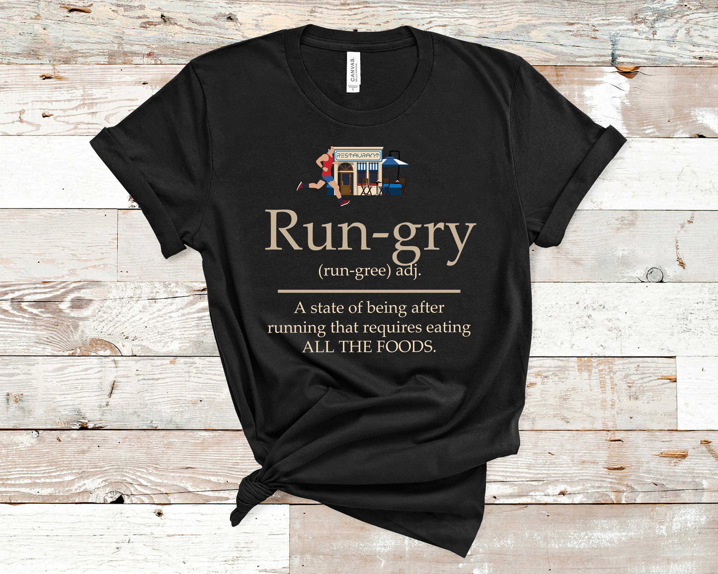 Rungry (Male Runner) - Fitness Shirt