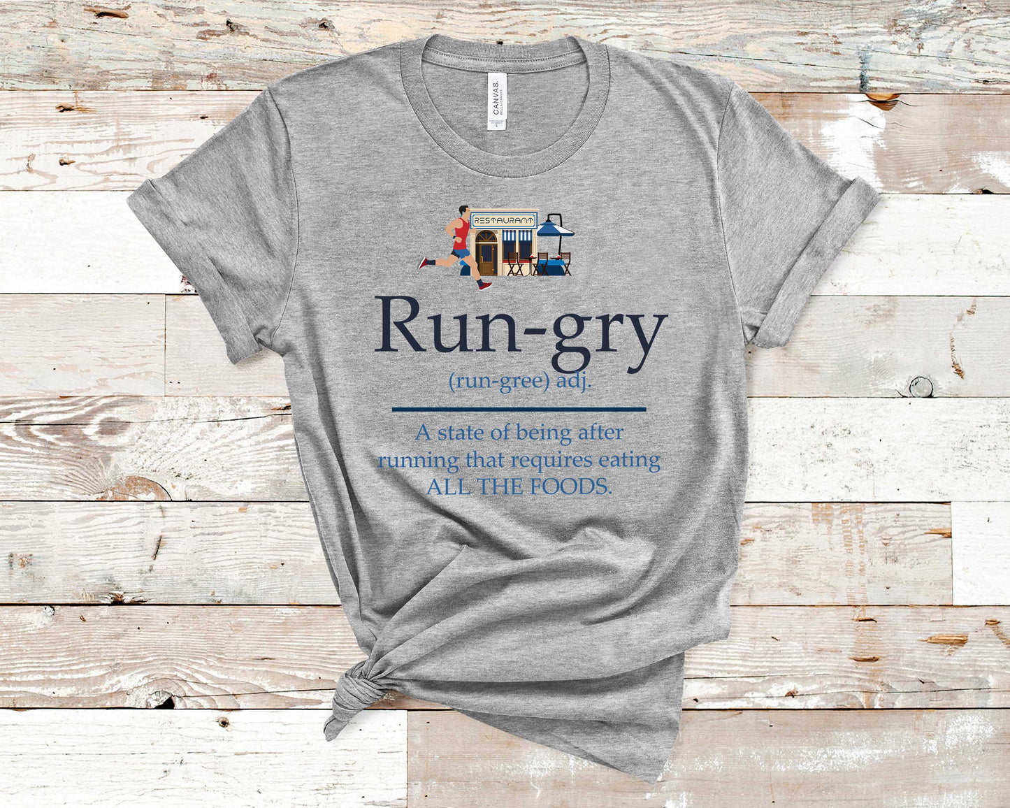 Rungry (Male Runner) - Fitness Shirt