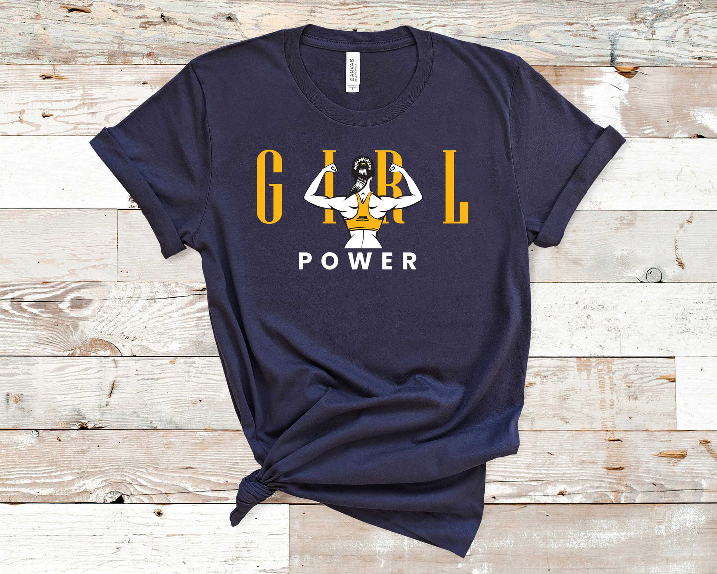 Girl Power Shirt  Workout shirt, Gym T-shirt design, Tshirt for Fitness –  SeyerDesigns