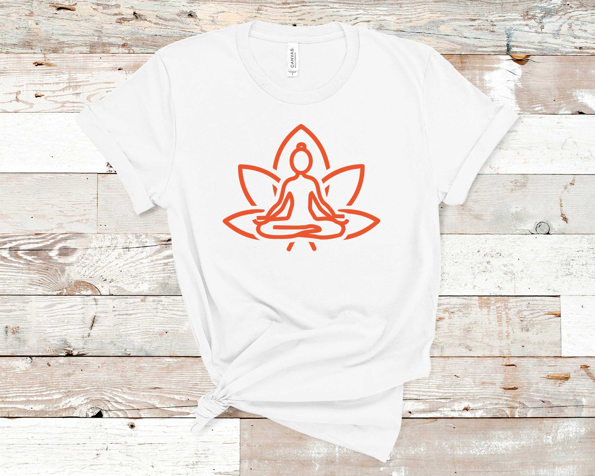 Yoga T-shirt design, Meditation shirt, Tshirt for Fitness