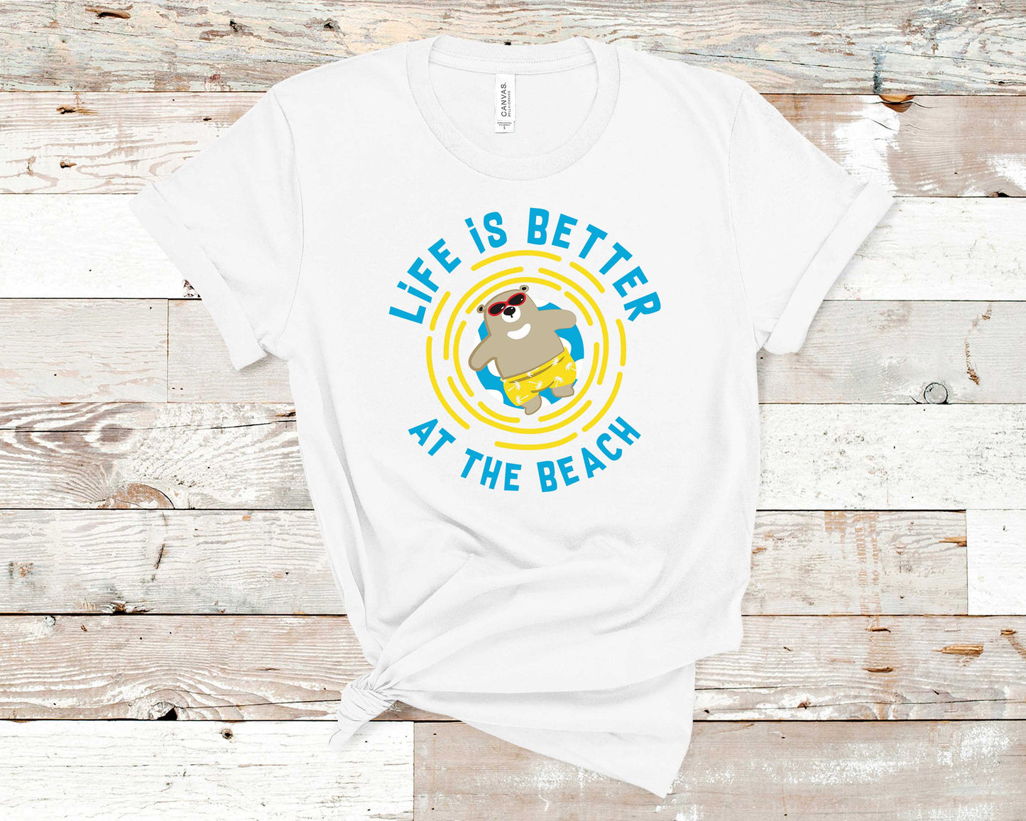 Life Is Better At the Beach - Travel/Vacation