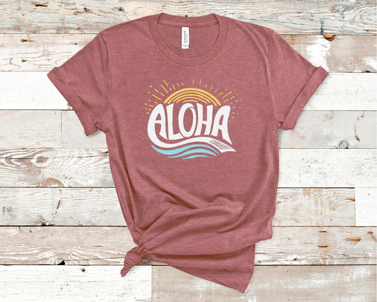 Seyer Designs Aloha Travel Shirt Design, Vacation T-shirt, Trip/Tour Tees
