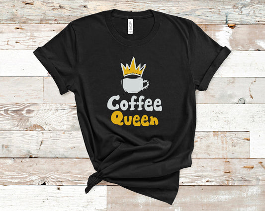 Seyer Designs Coffee Queen Shirt Black