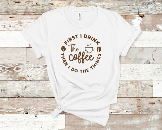 Coffee T-shirt Design, Coffee Lover Shirt, Coffee Tees