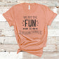 We Put The Fun In Dysfunctional - Funny/ Sarcastic