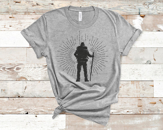 Hike T-shirt design, Hiking shirt, Tshirt for Fitness