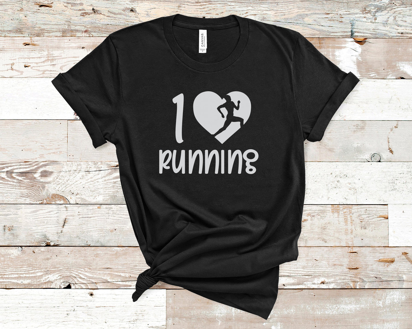 I Love Running - Fitness Shirt