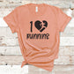 I Love Running - Fitness Shirt