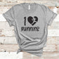 I Love Running - Fitness Shirt