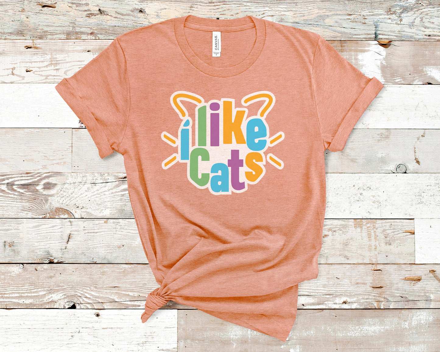 I Like Cats - Pet Lovers Shirt