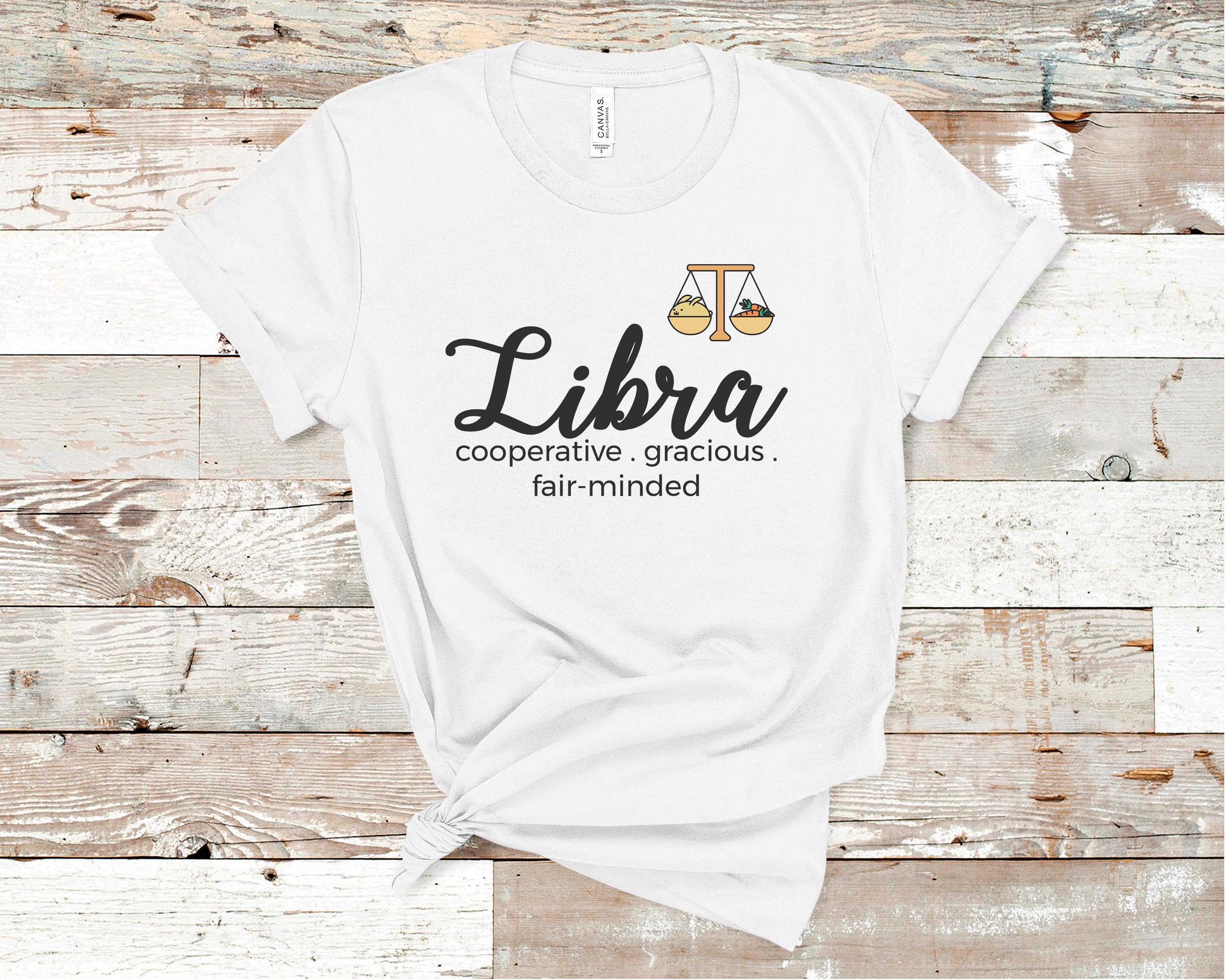 Libra | Birthday T-shirt Design, Bday Shirt, Happy Birthday Tee