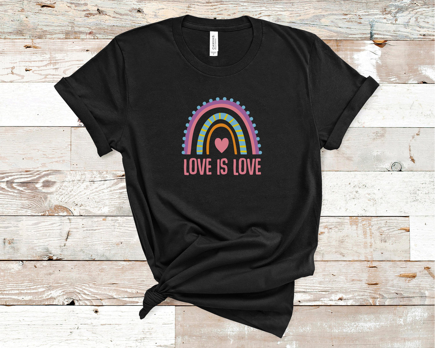 LGBTQ Shirt, Gay Pride T-Shirt, Rainbow Tees