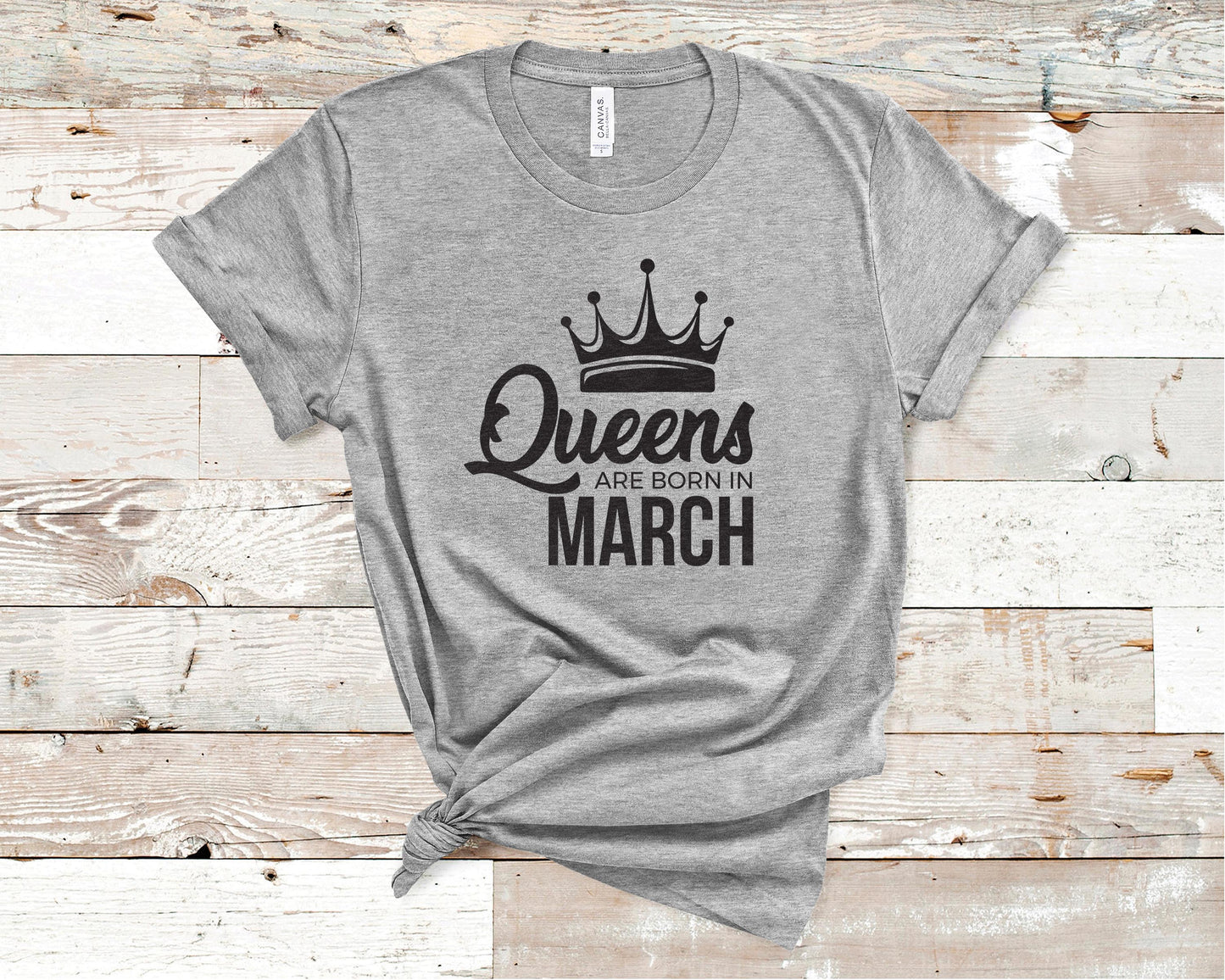 Queens Are Born in March - Birthday