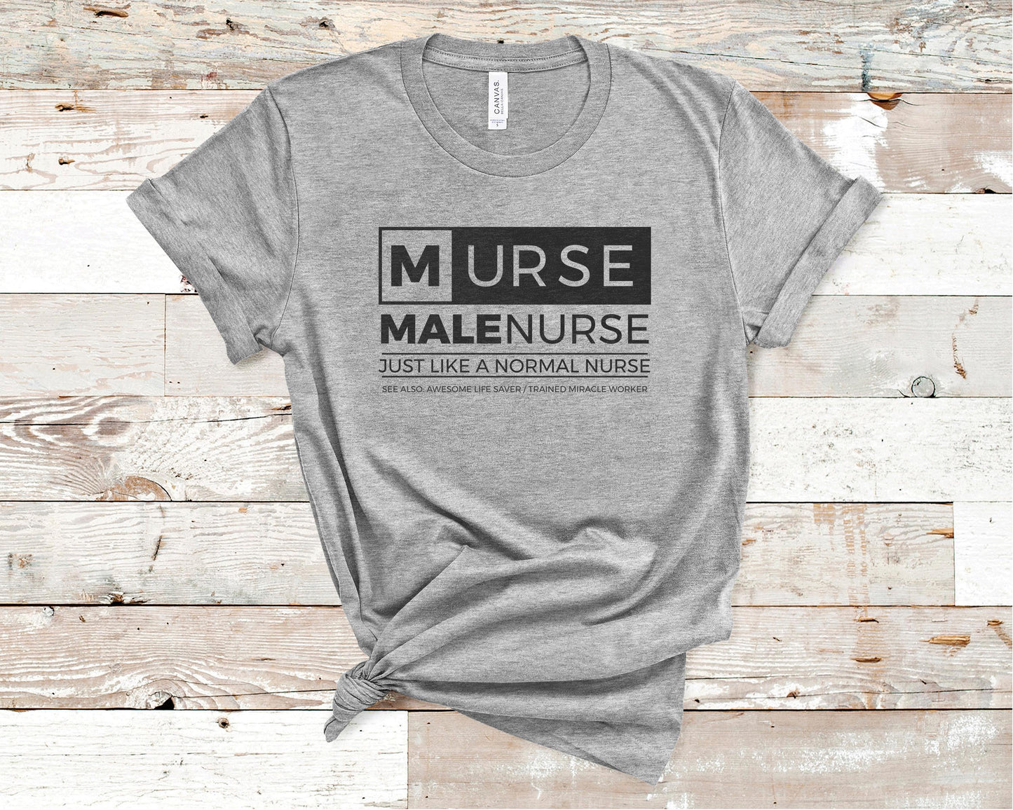 Murse Male Nurse - Healthcare Shirt