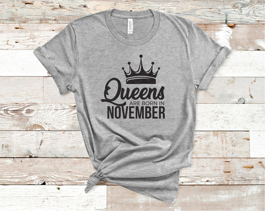 Queens Are Born in November - Birthday