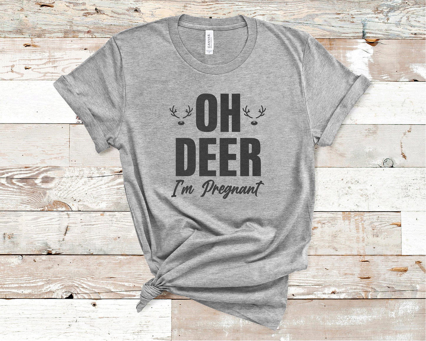 Oh Deer I'm Pregnant - Pregnancy Announcement