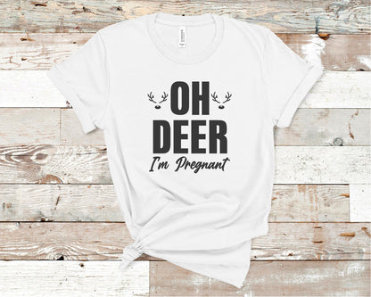 Oh Deer I'm Pregnant - Pregnancy Announcement