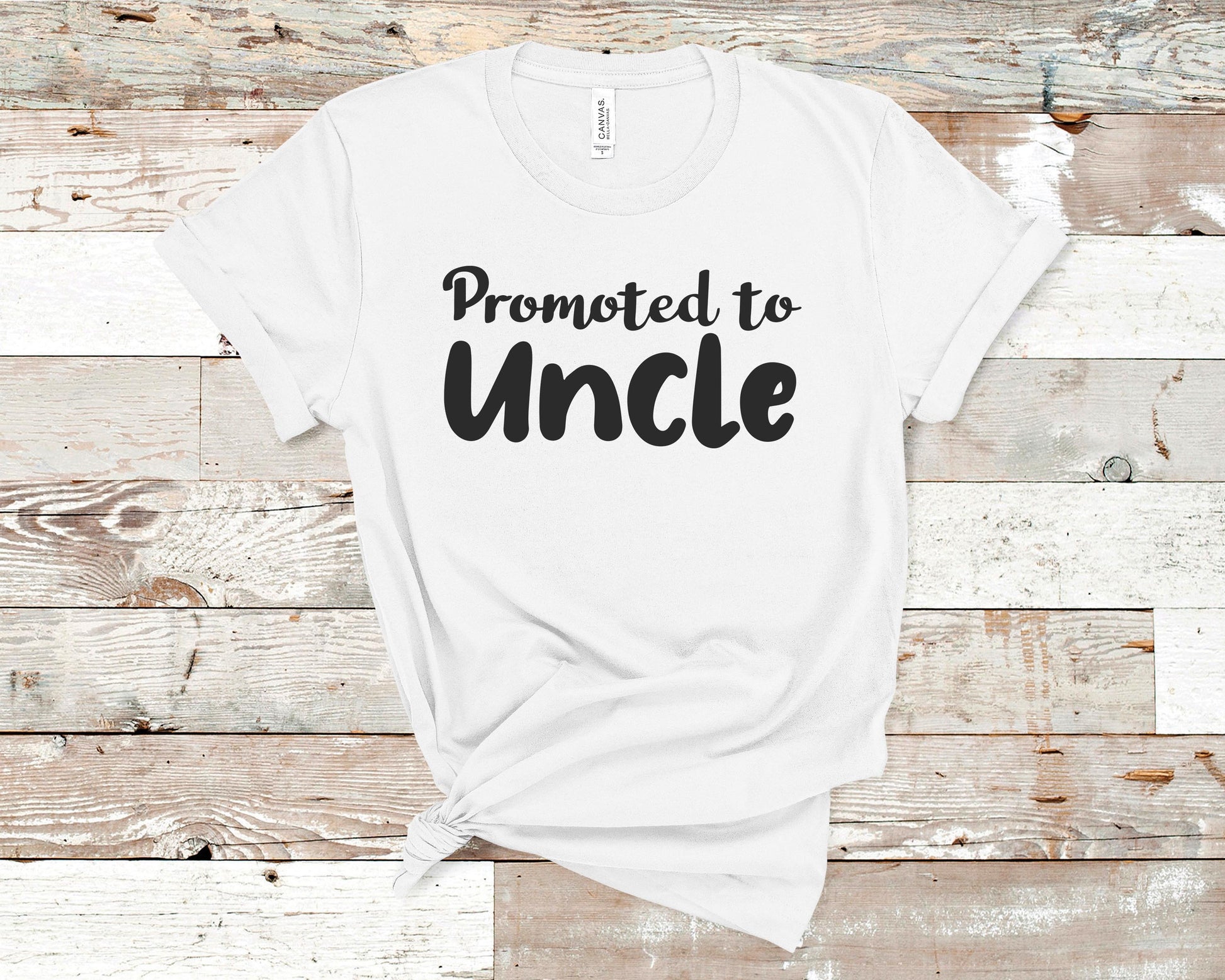 Promoted to Uncle Shirt  Pregnancy T-shirt, Preggy Shirt