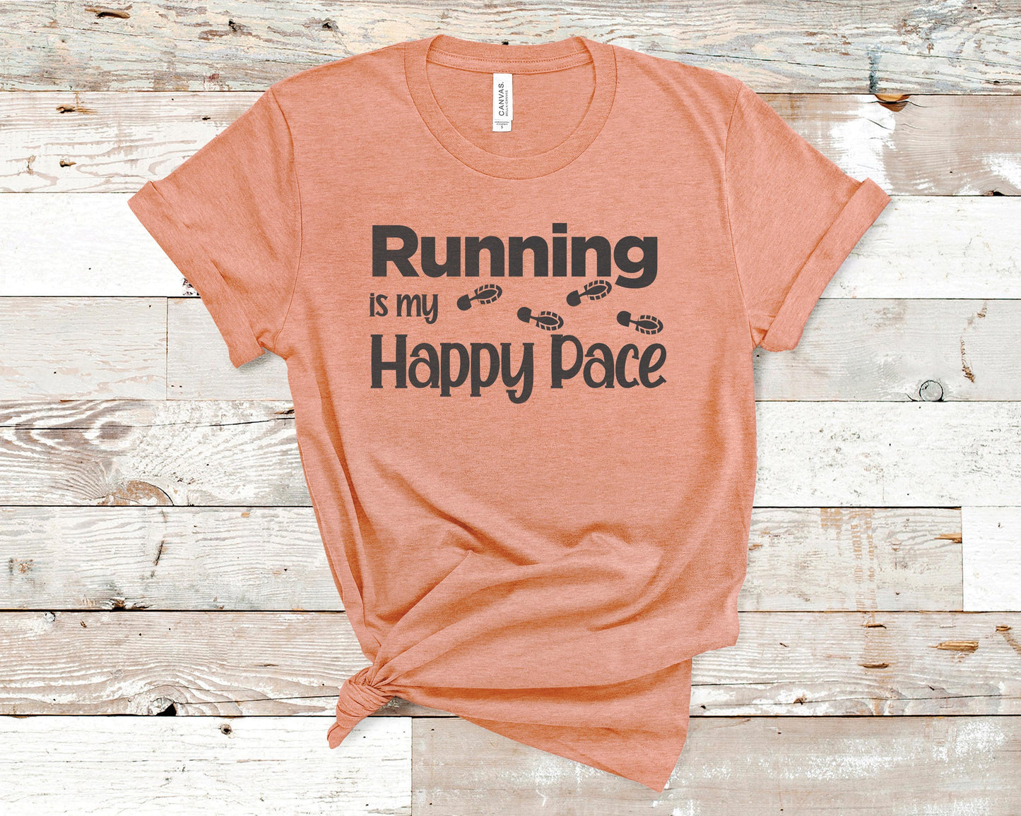 Running is My Happy Pace - Fitness Shirt