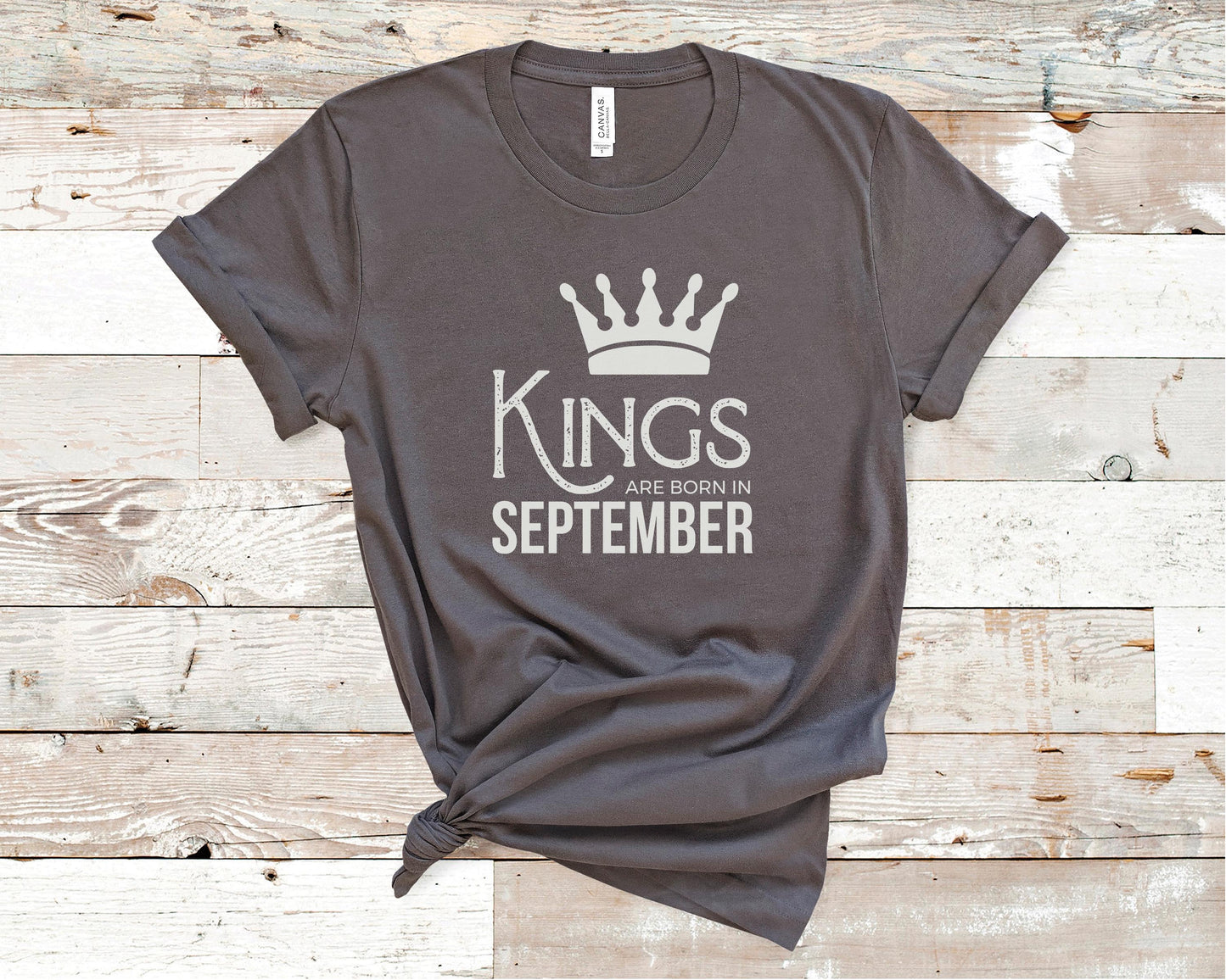 Kings Are Born in September - Birthday