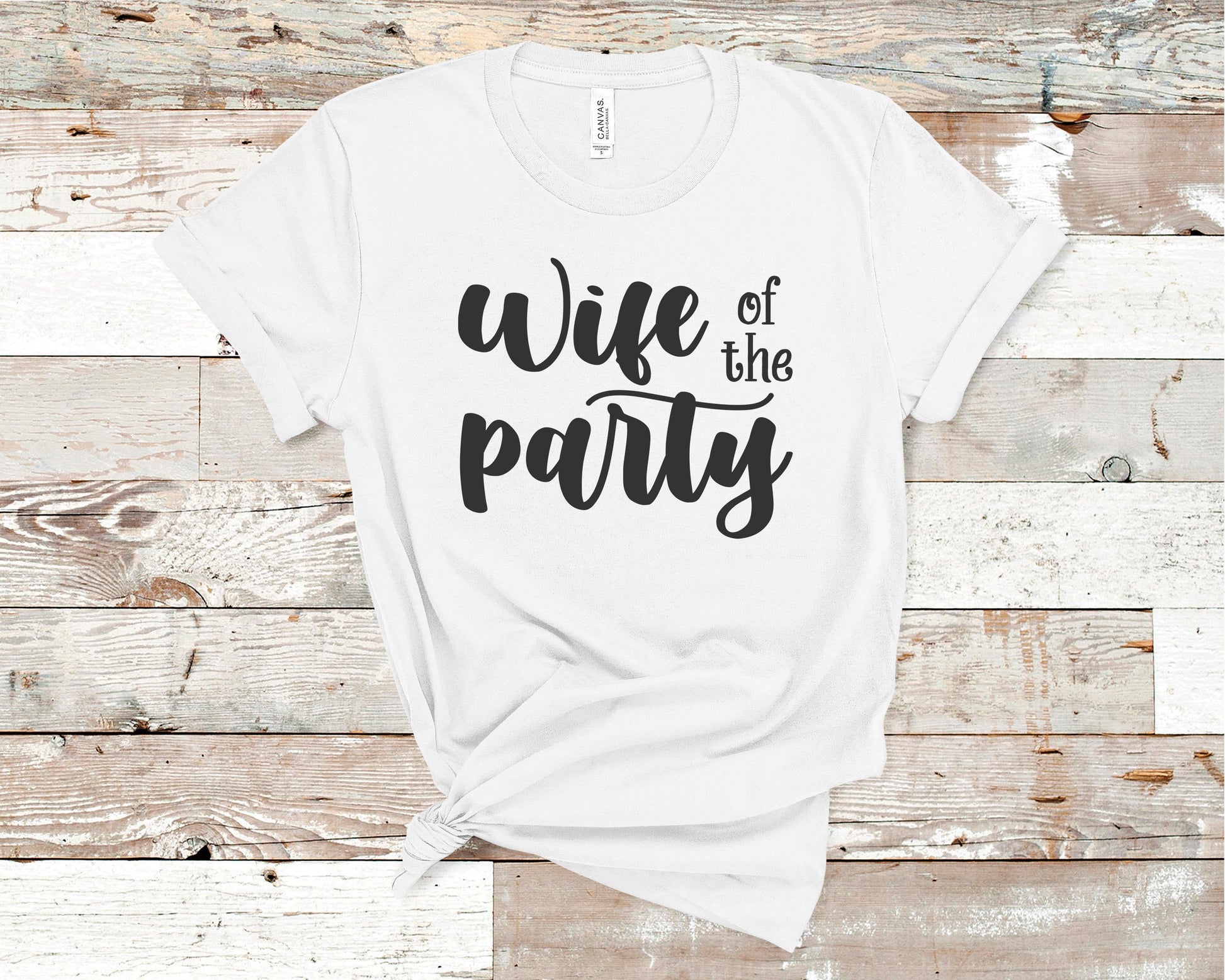 Wedding T-Shirt, Bride Shirt, Married Tee